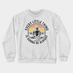 Buddha Vintage Retro Crewneck Sweatshirt